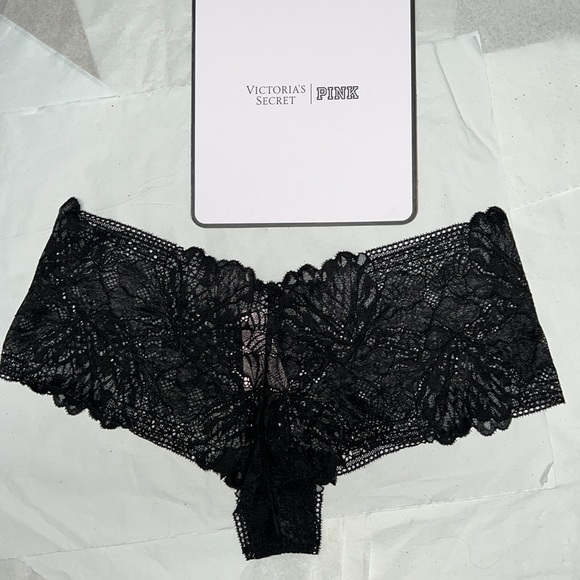 Victoria's Secret Lace Black Shortie Panty XL - Picture 9 of 14